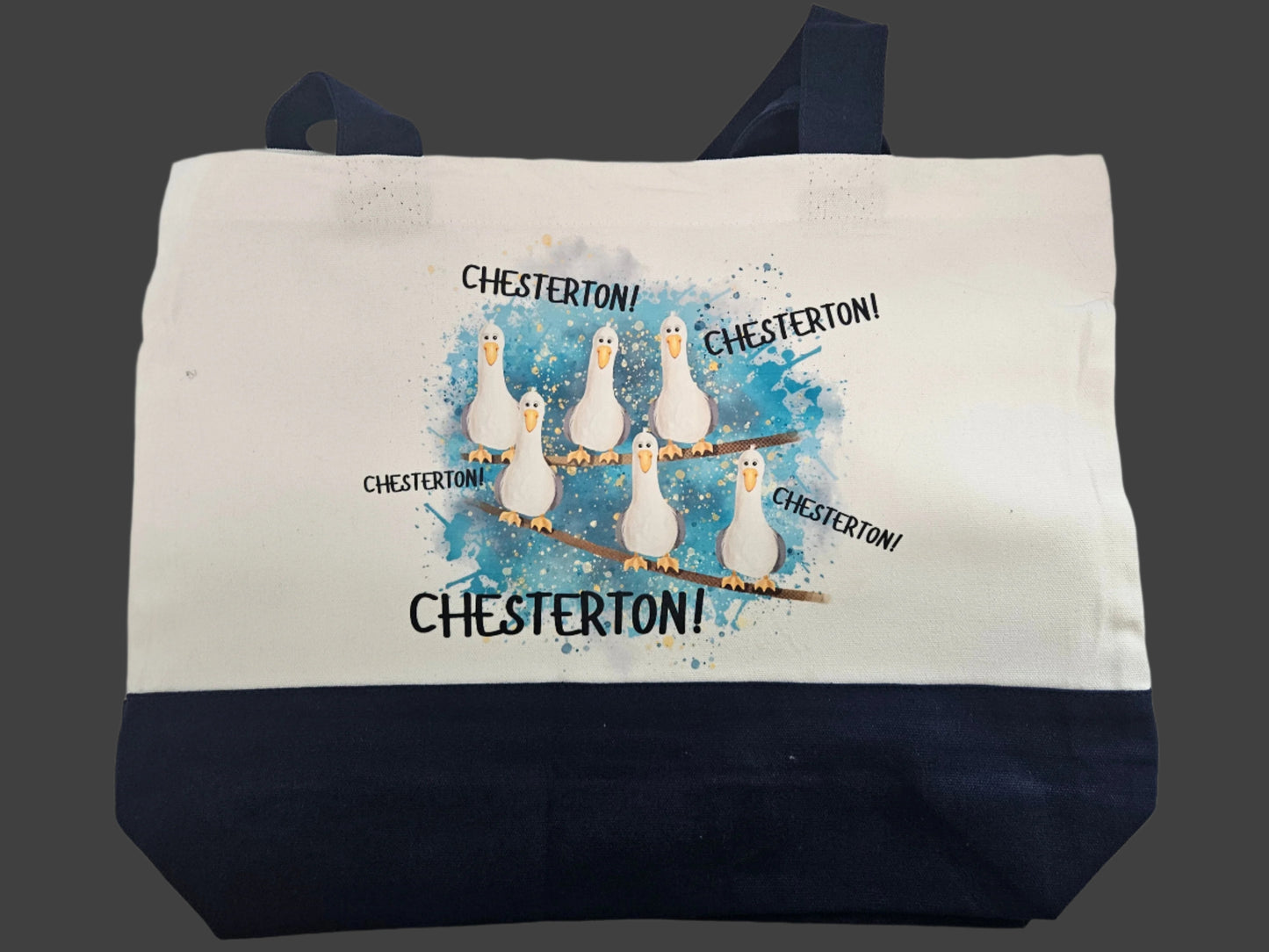 Canvas Tote - Chesterton "Mine Birds"