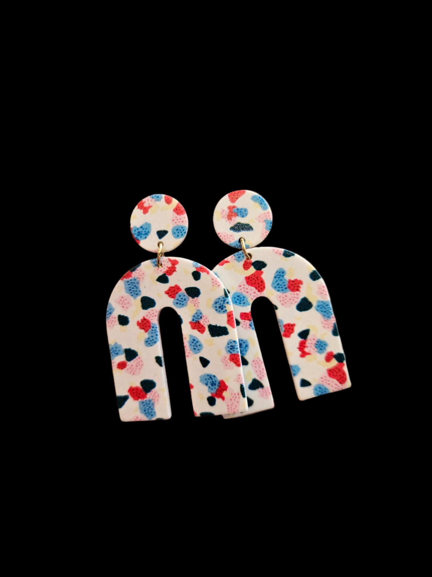 Confetti Clay Earrings