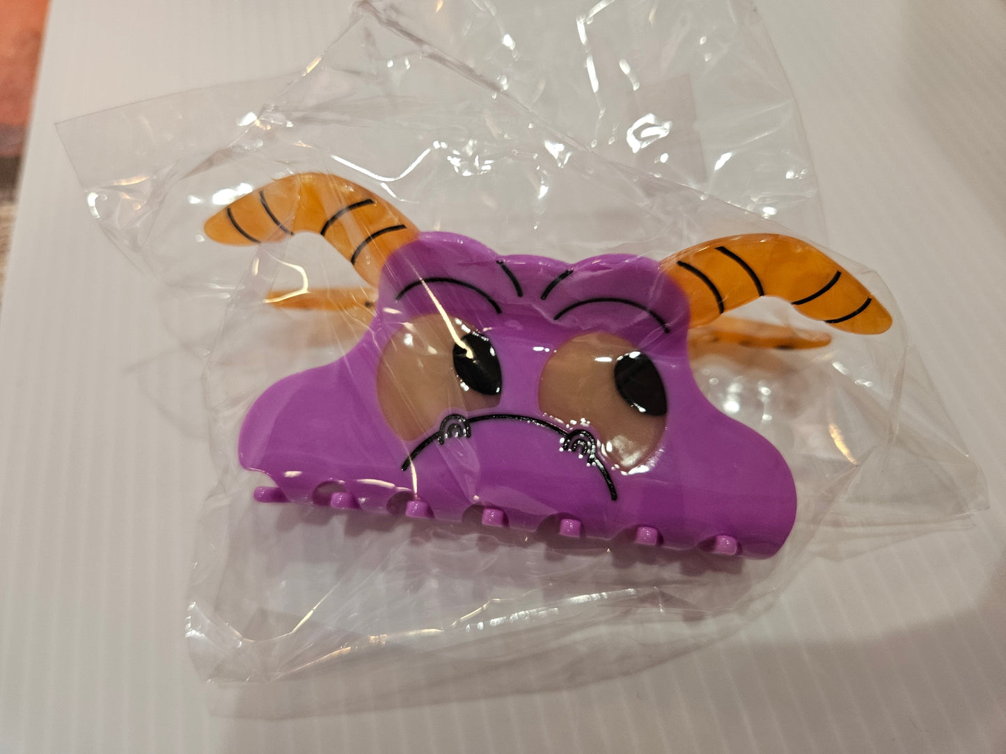 Purple Dragon Hair Clip