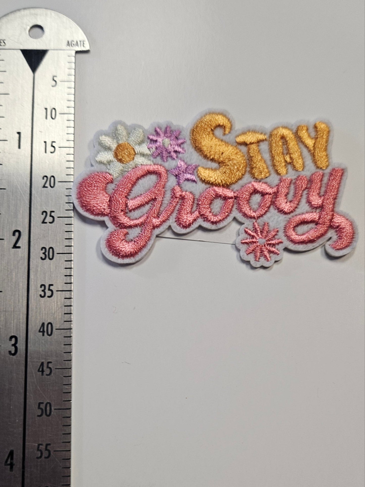 Iron On Patch - Stay Groovy