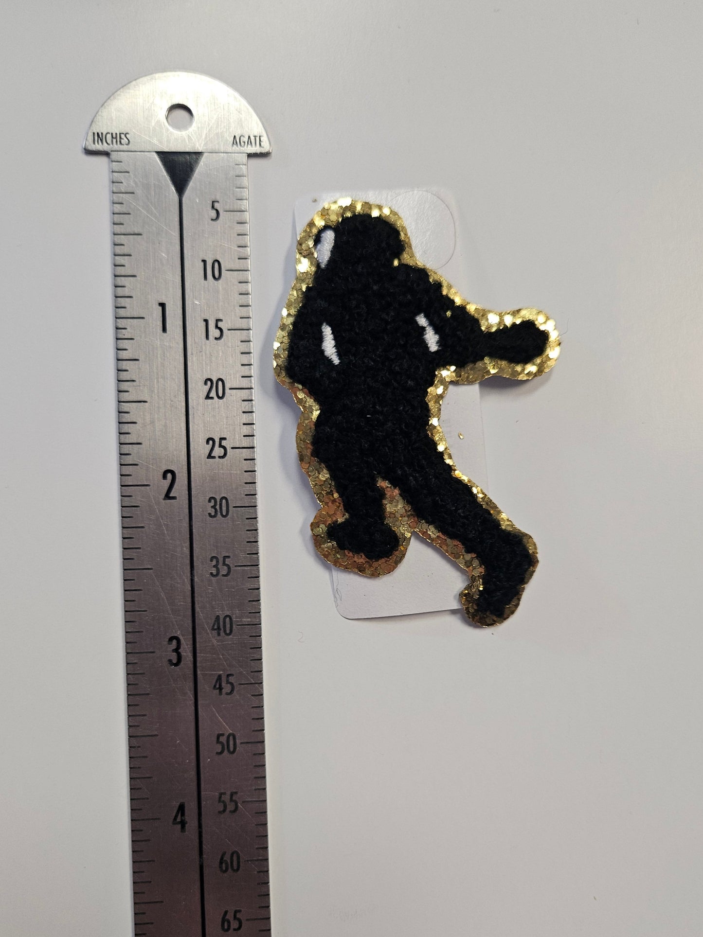 Iron On Patch - Lacrosse Player