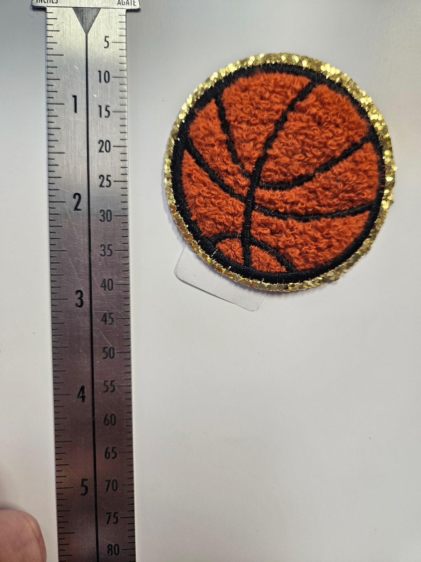 Iron On Patch - Basketball
