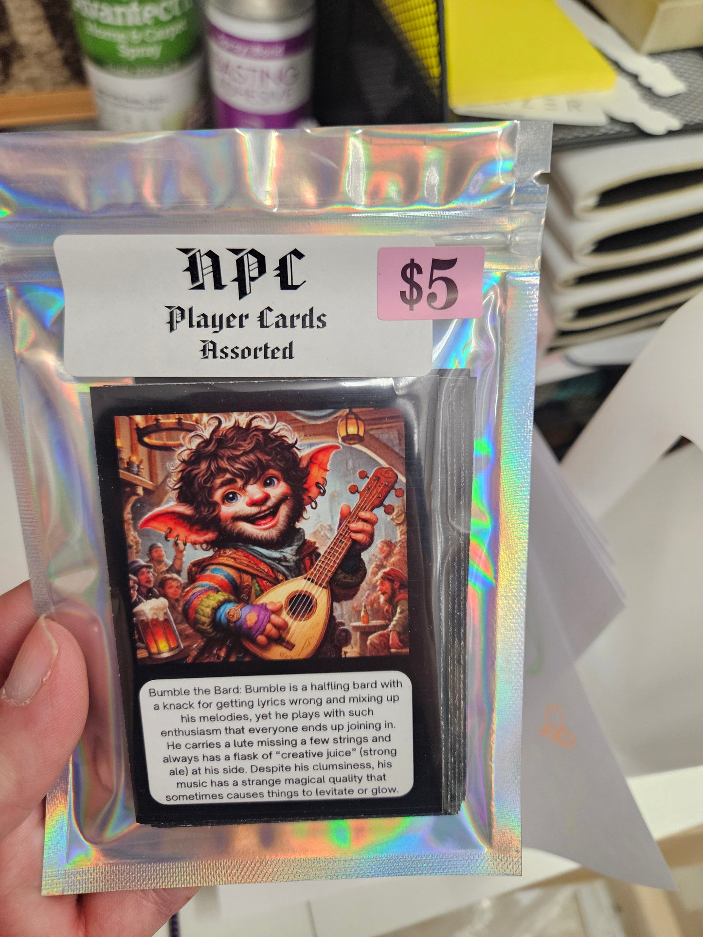 Table Top Story Cards