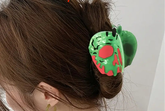 Apple Hair Clip