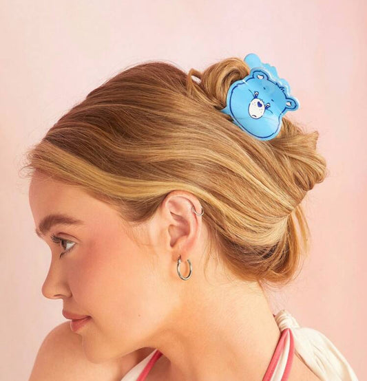 Blue Bear Hair Clip