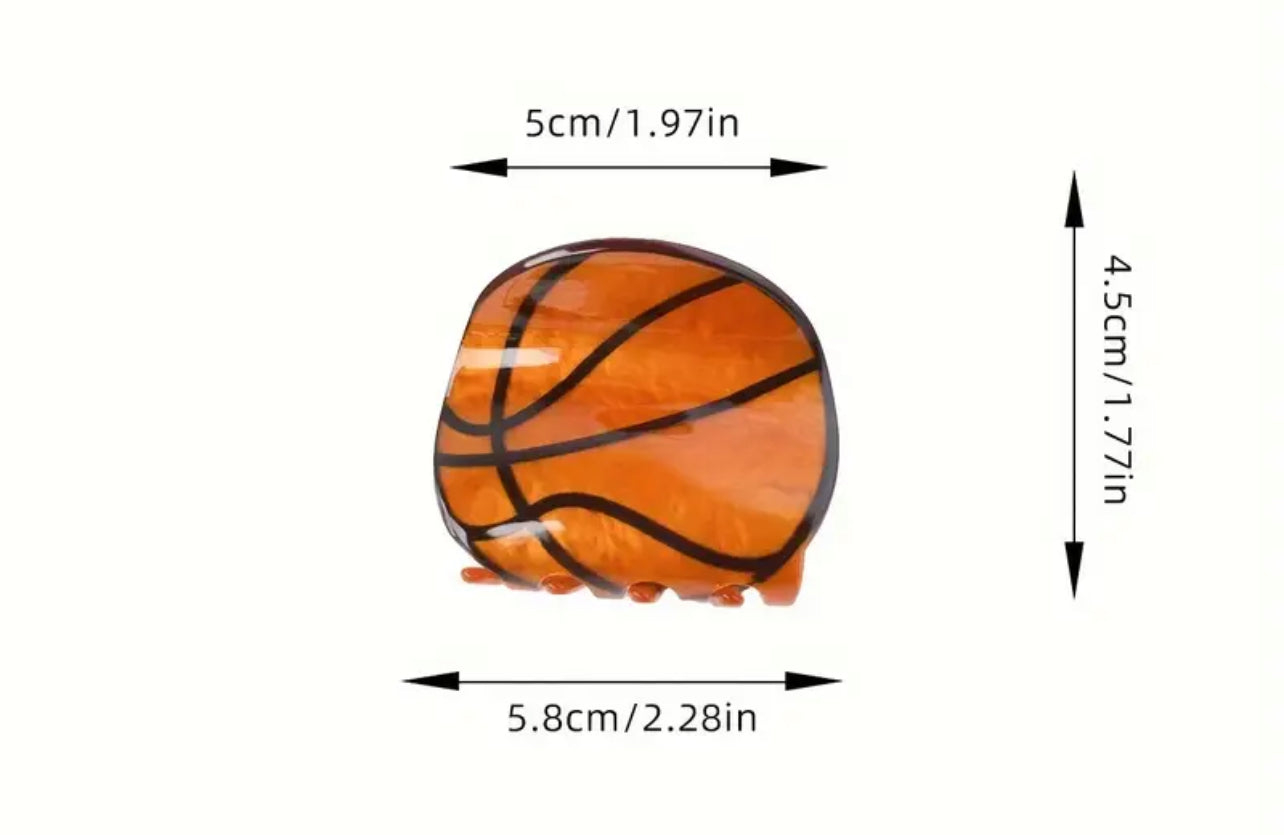 Basketball Hair Clip