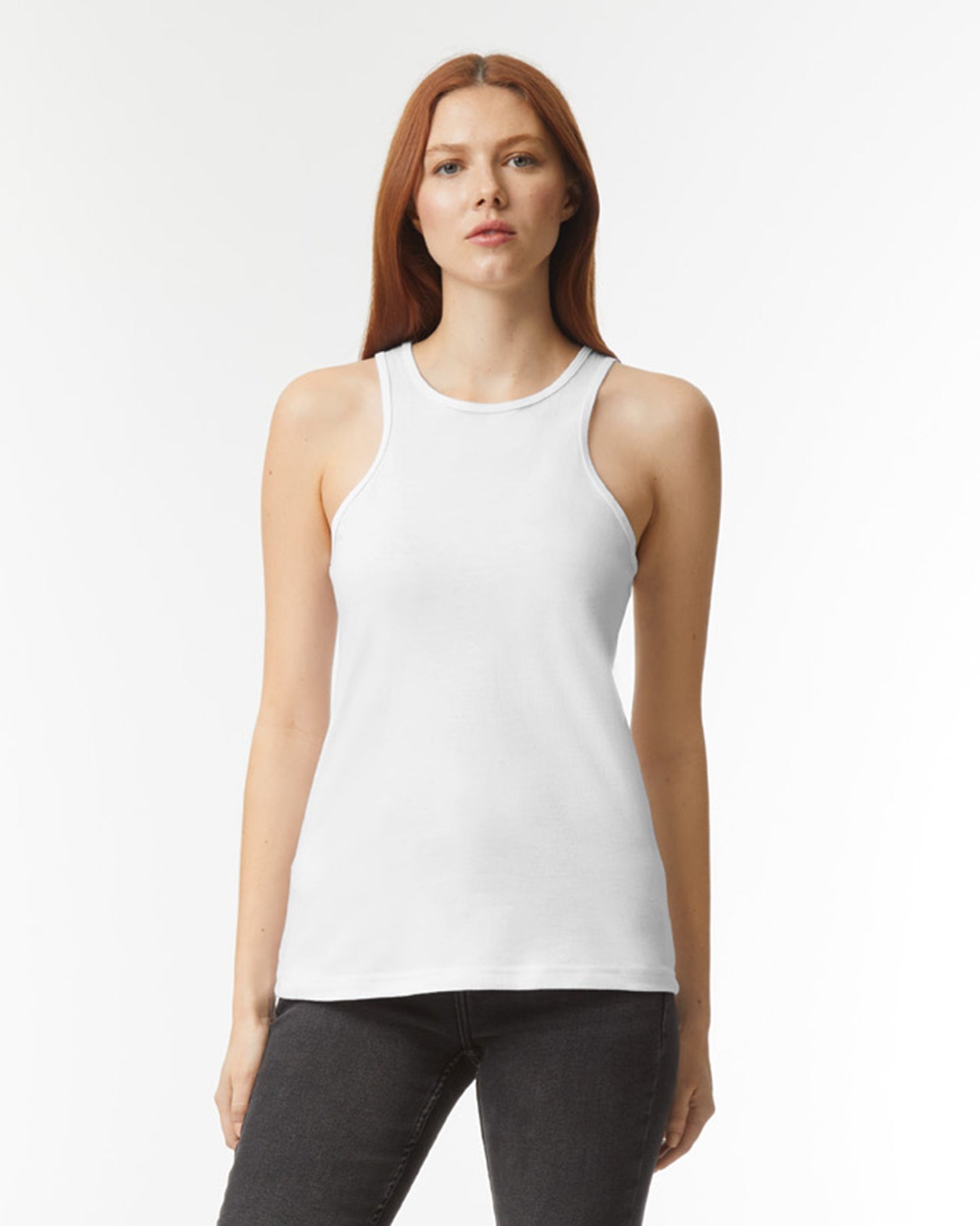 American Apparel® 101CVC CVC Women's Racerneck Tank AR101CVC