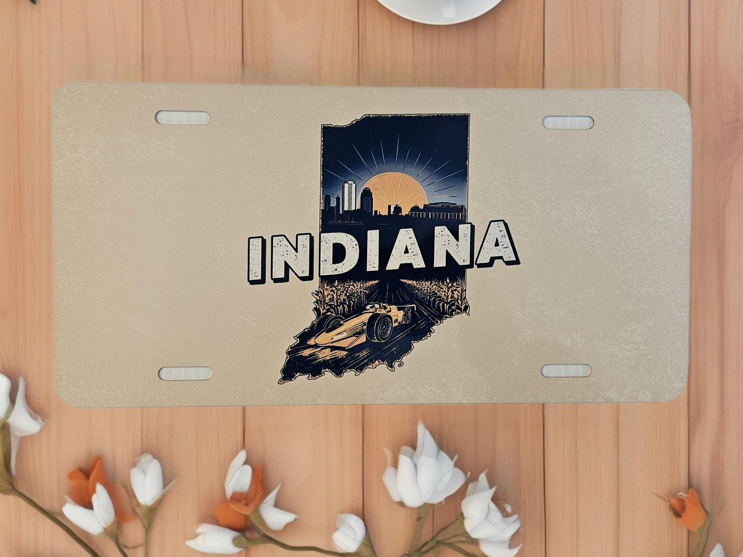Indiana License Plate