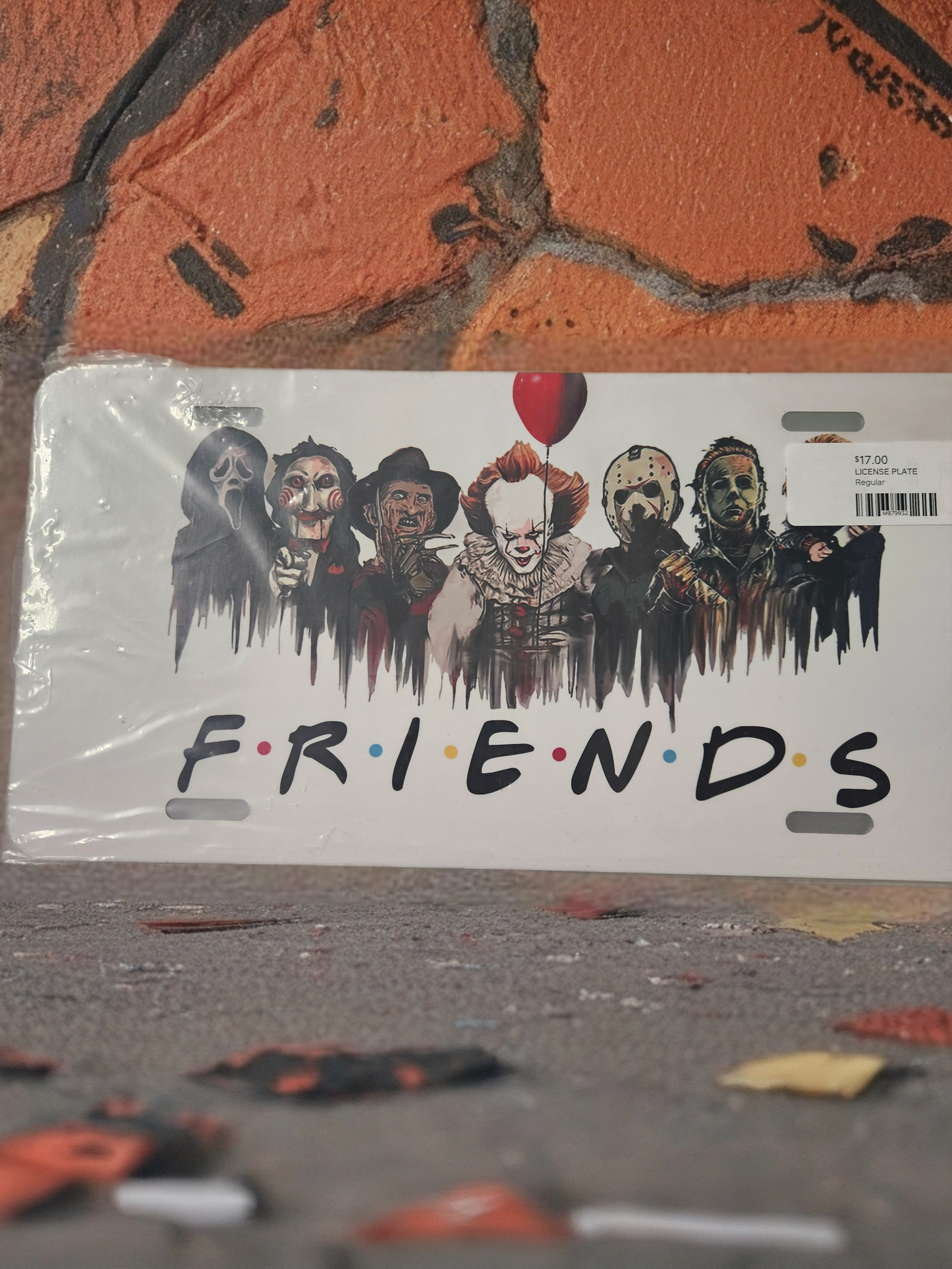 License Plate - HORROR Friends