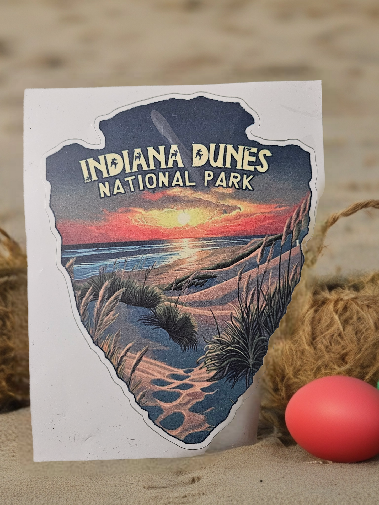 Indiana Dunes Decal