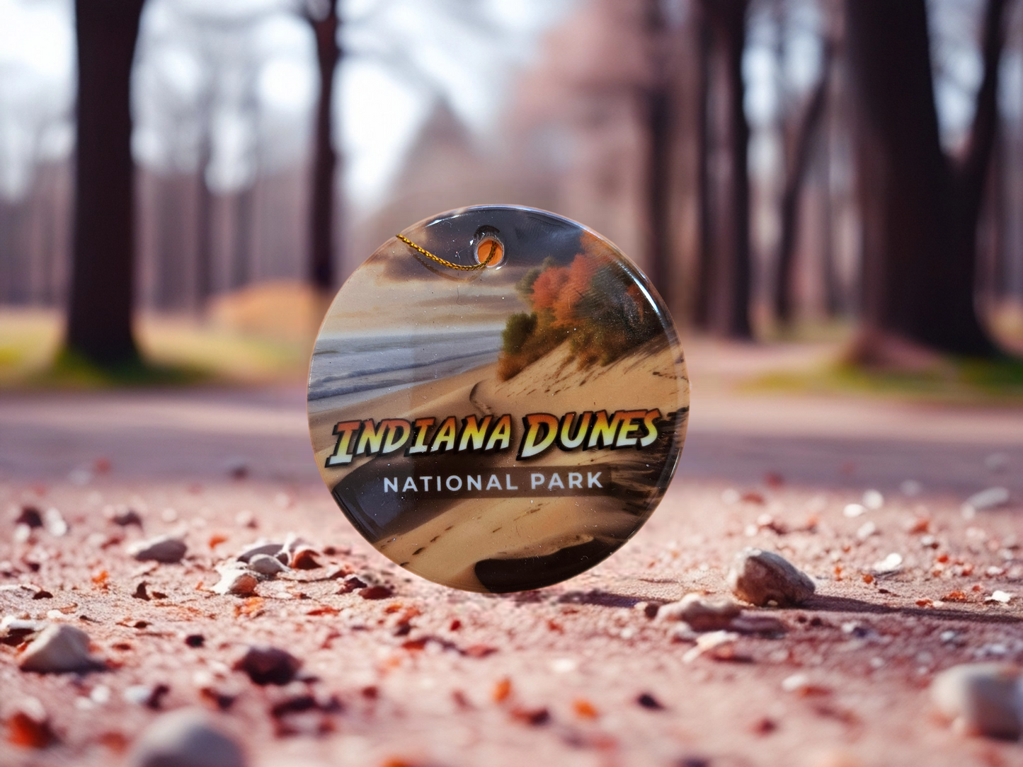 Indiana Dunes National Park - Ceramic Ornament