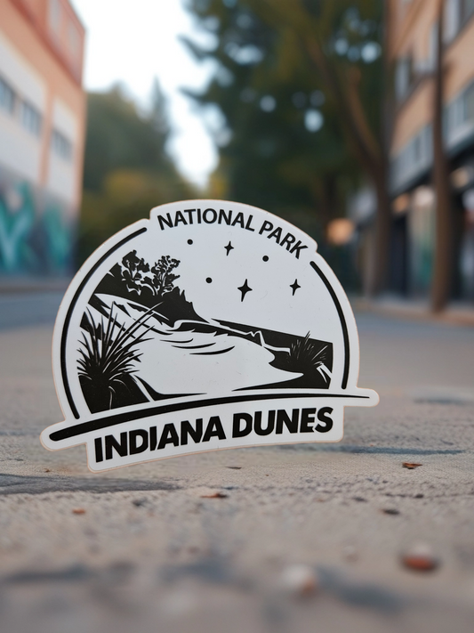 Die Cut Decal - Indiana Dunes