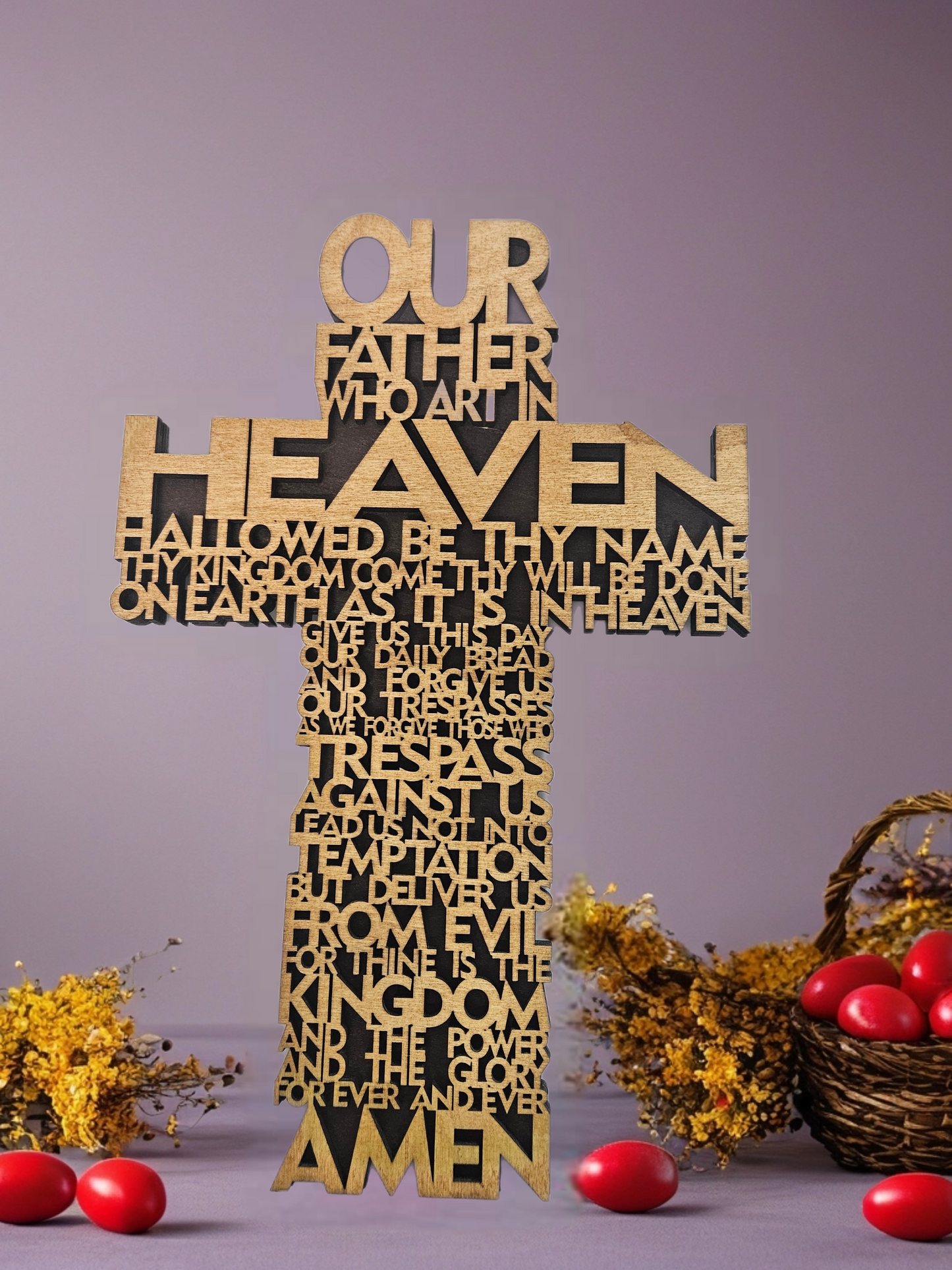 Lord Prayer Cross