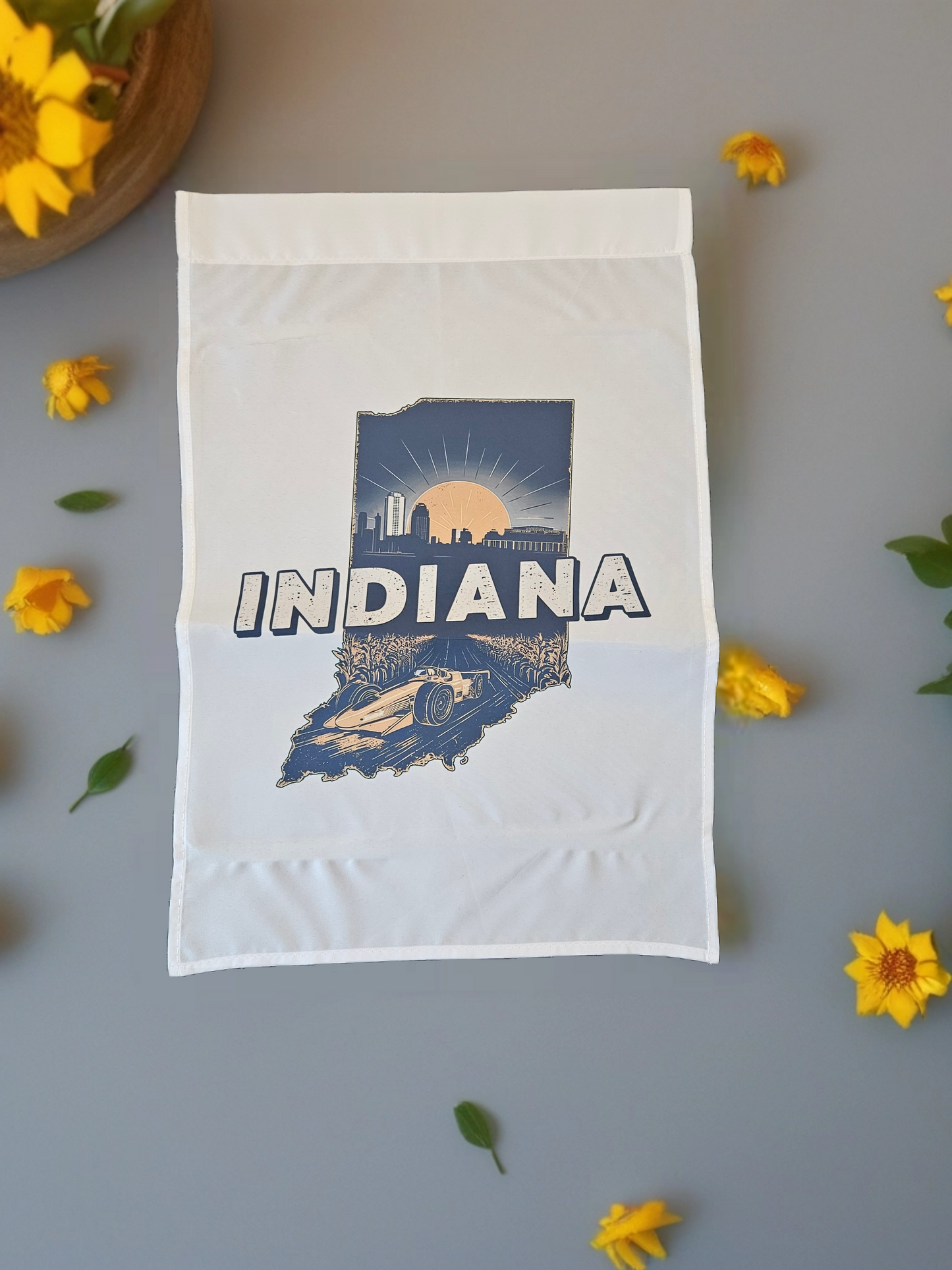 Garden Flag - Indiana State