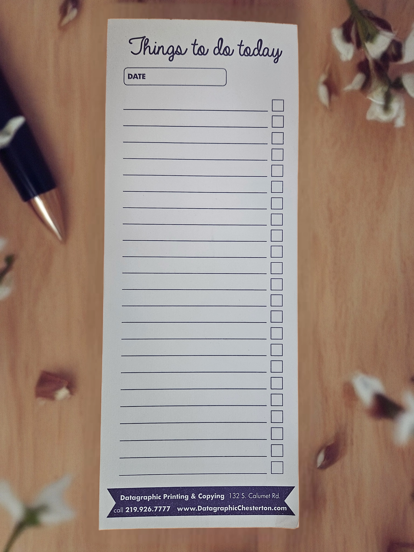 Note Pad - Things to do Today