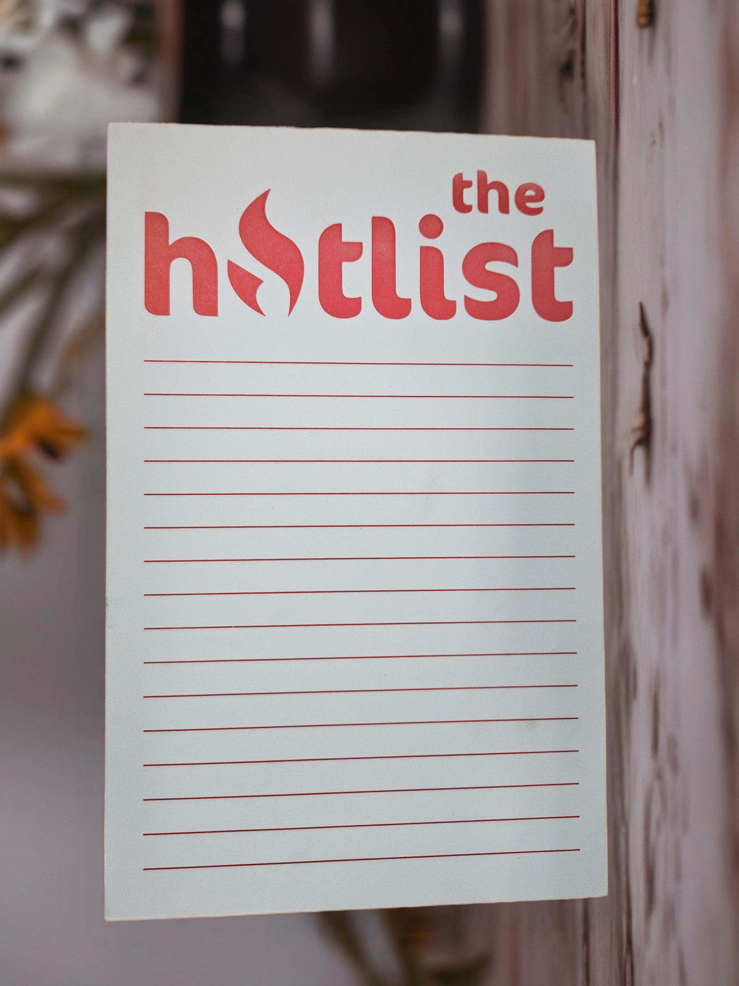 Note Pad - The Hotlist