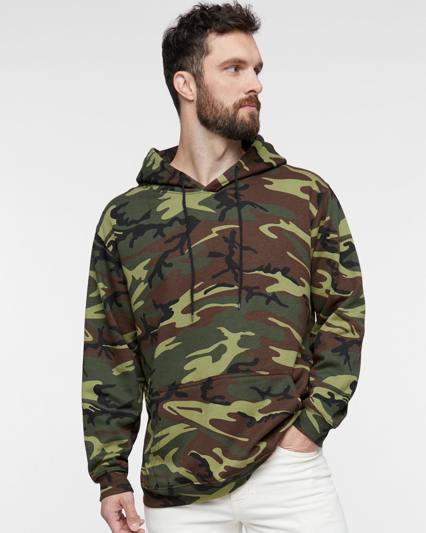 Code Five® 3969 Adult Camo Pullover Hoodie CD452