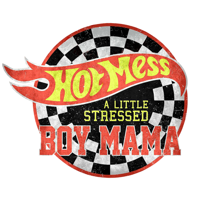 Hot Mess Boy Mama DTF Decal