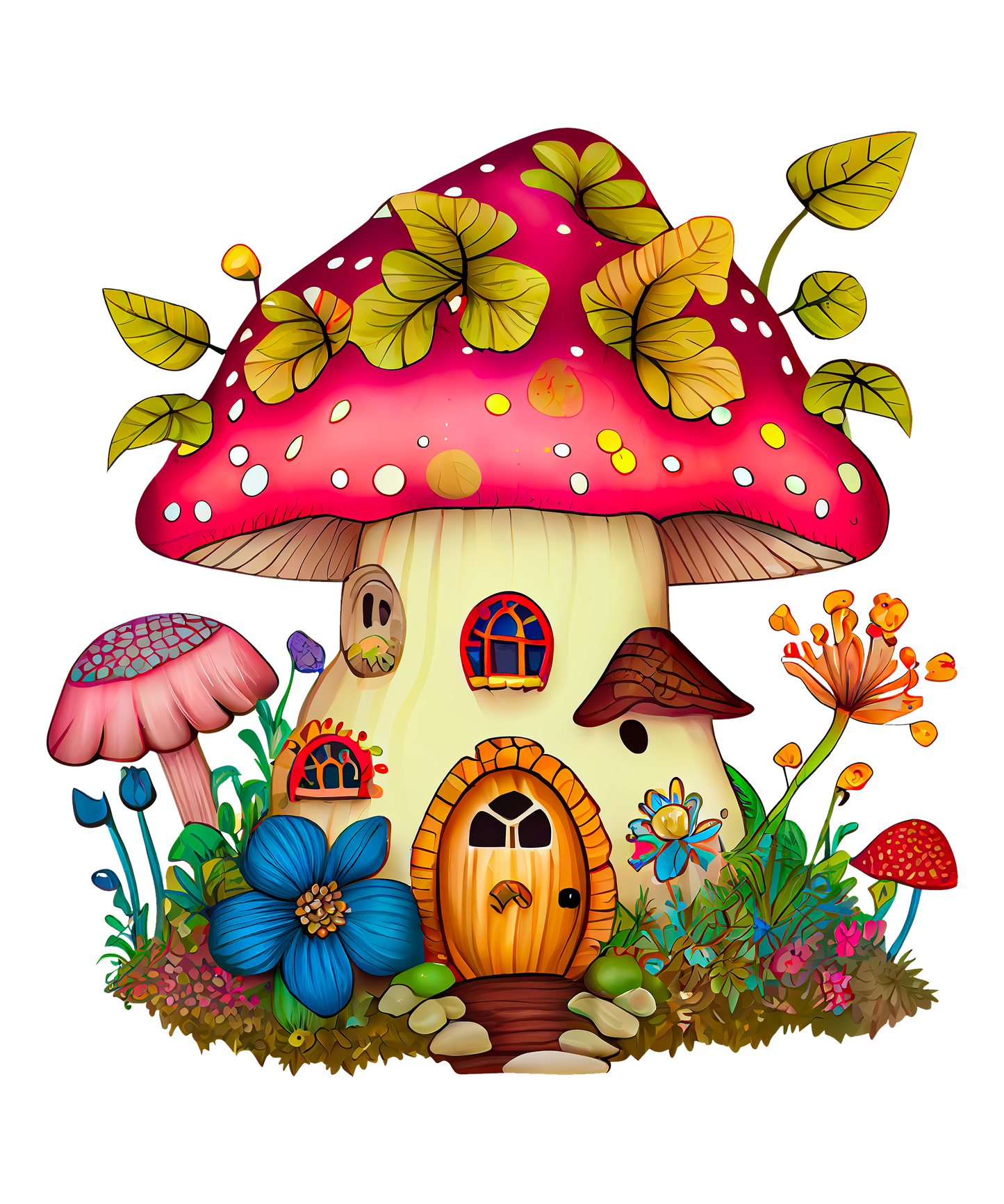 Mushroom House DTF