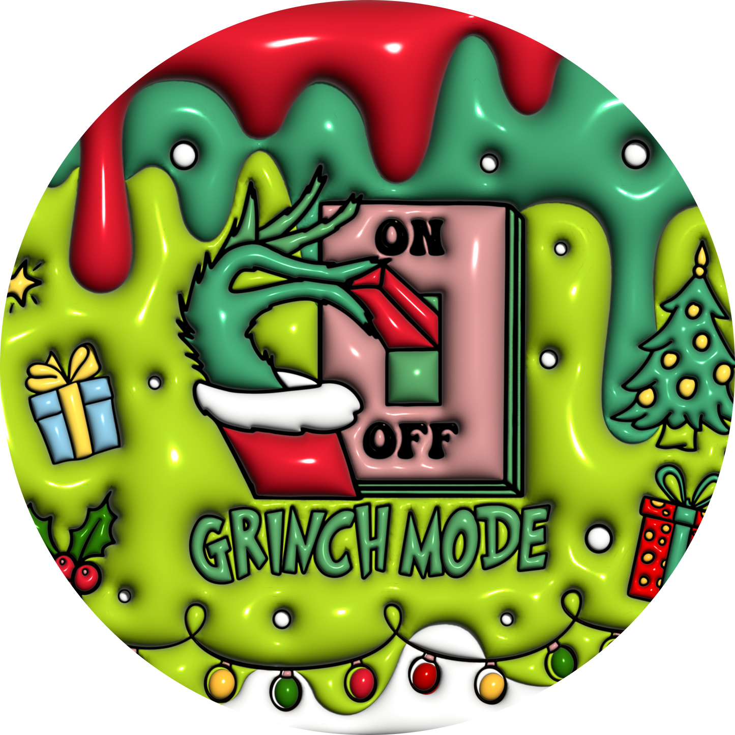 Grinch Ornament - Grinch Mode