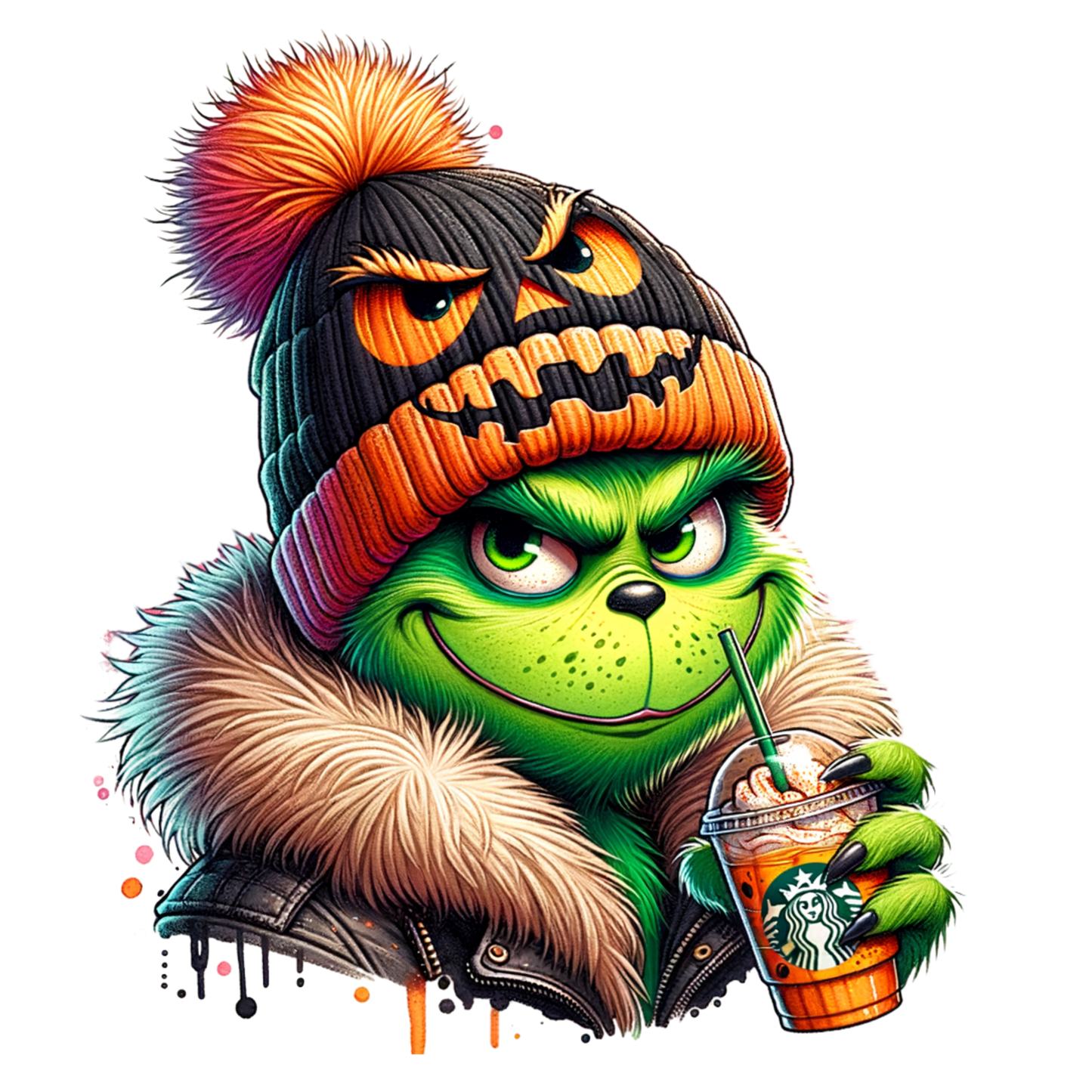 Halloween Grinch DTF