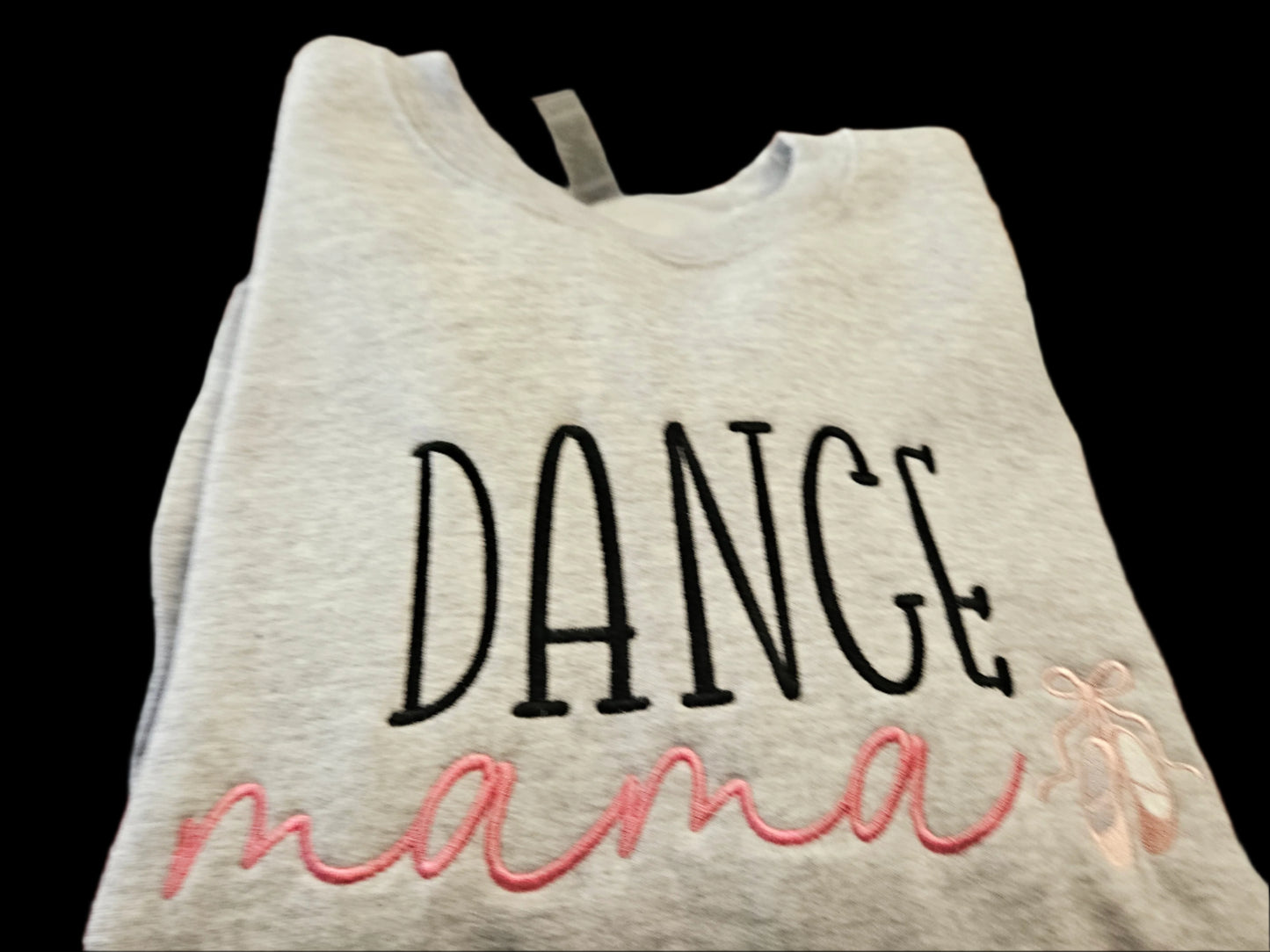 Embroidery Crewneck - Dance Mama