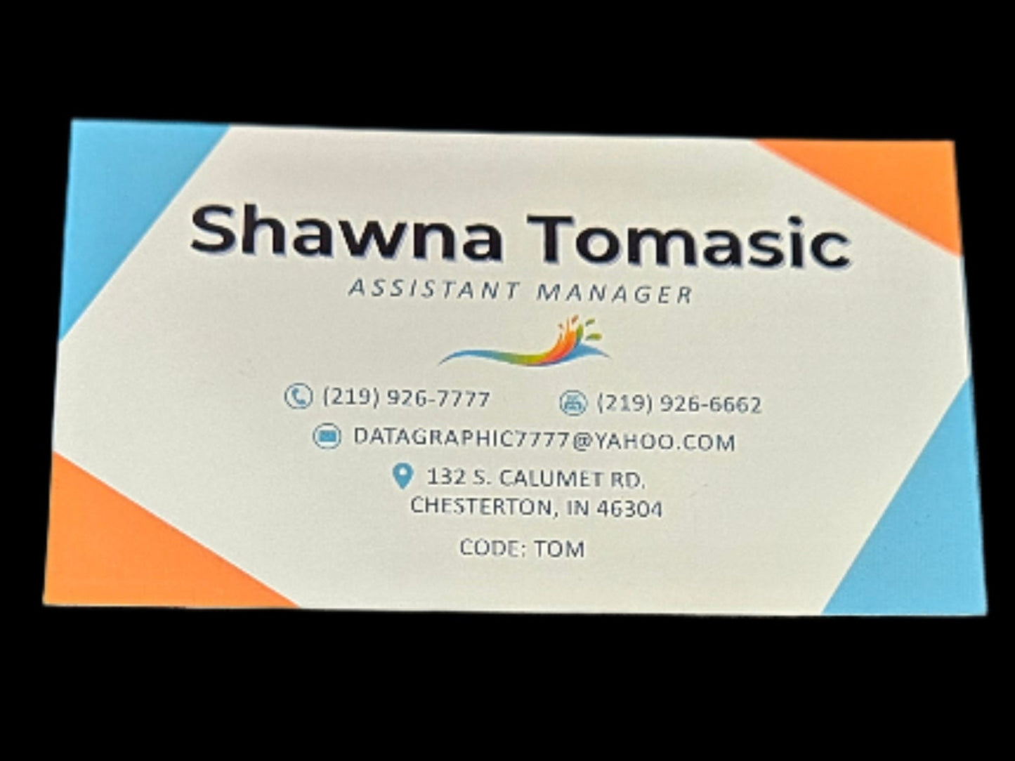 Business Cards - Single Sided