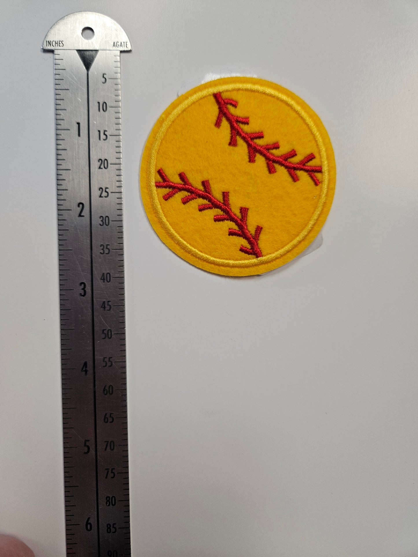 Iron On Patch - Softball
