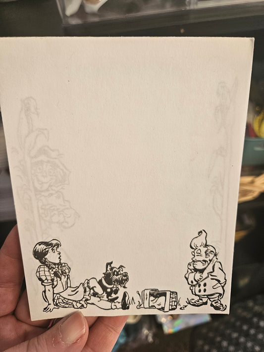 Wizard of Oz Note Pads