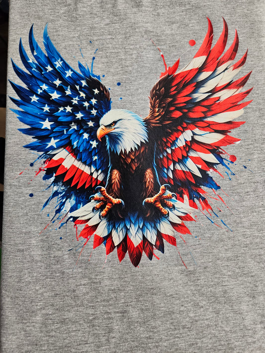 American Patriotic Eagle Shirt or Tote