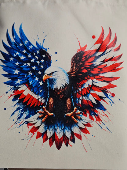 American Patriotic Eagle Shirt or Tote