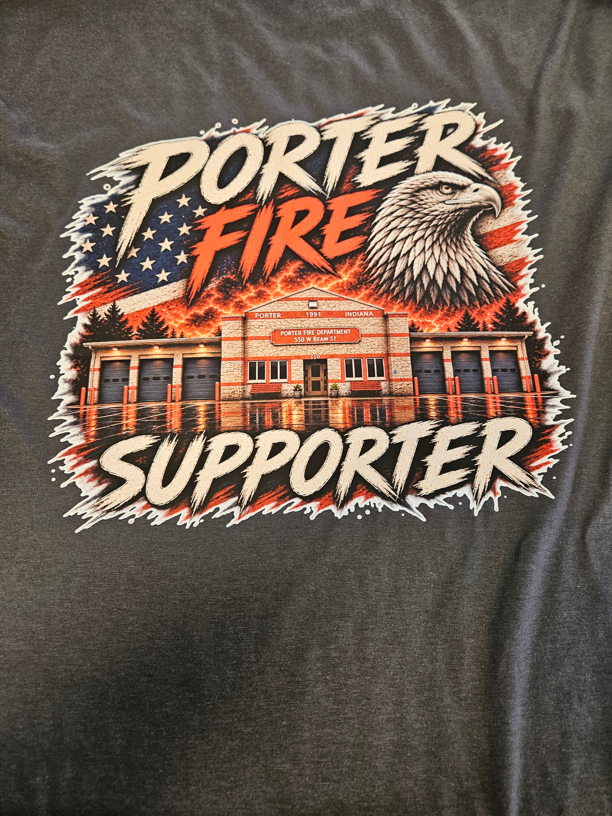 Porter Fire Dept. Supporter shirt
