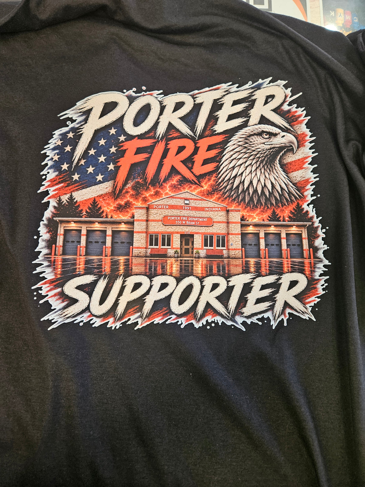 Porter Fire Dept. Supporter shirt