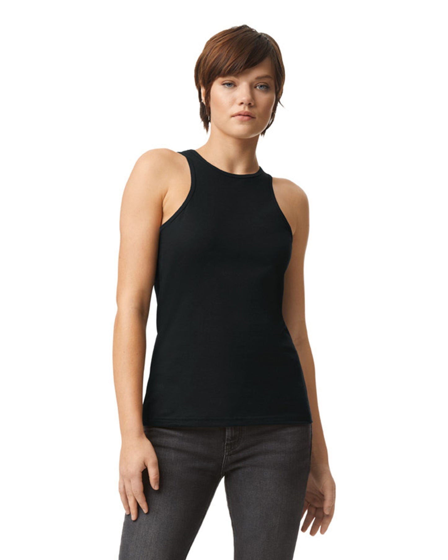 American Apparel® 101CVC CVC Women's Racerneck Tank AR101CVC