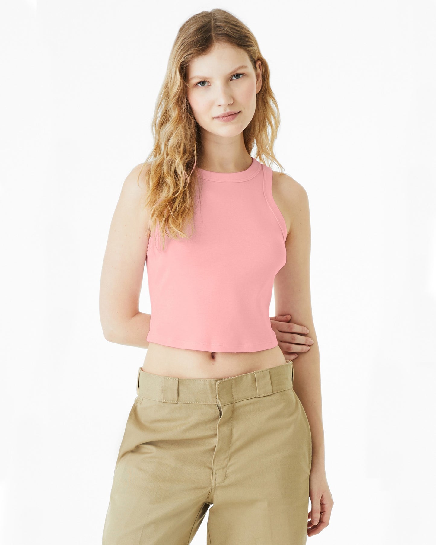 BELLA+CANVAS® 1019 Women's Micro Rib Racer Tank BL1019