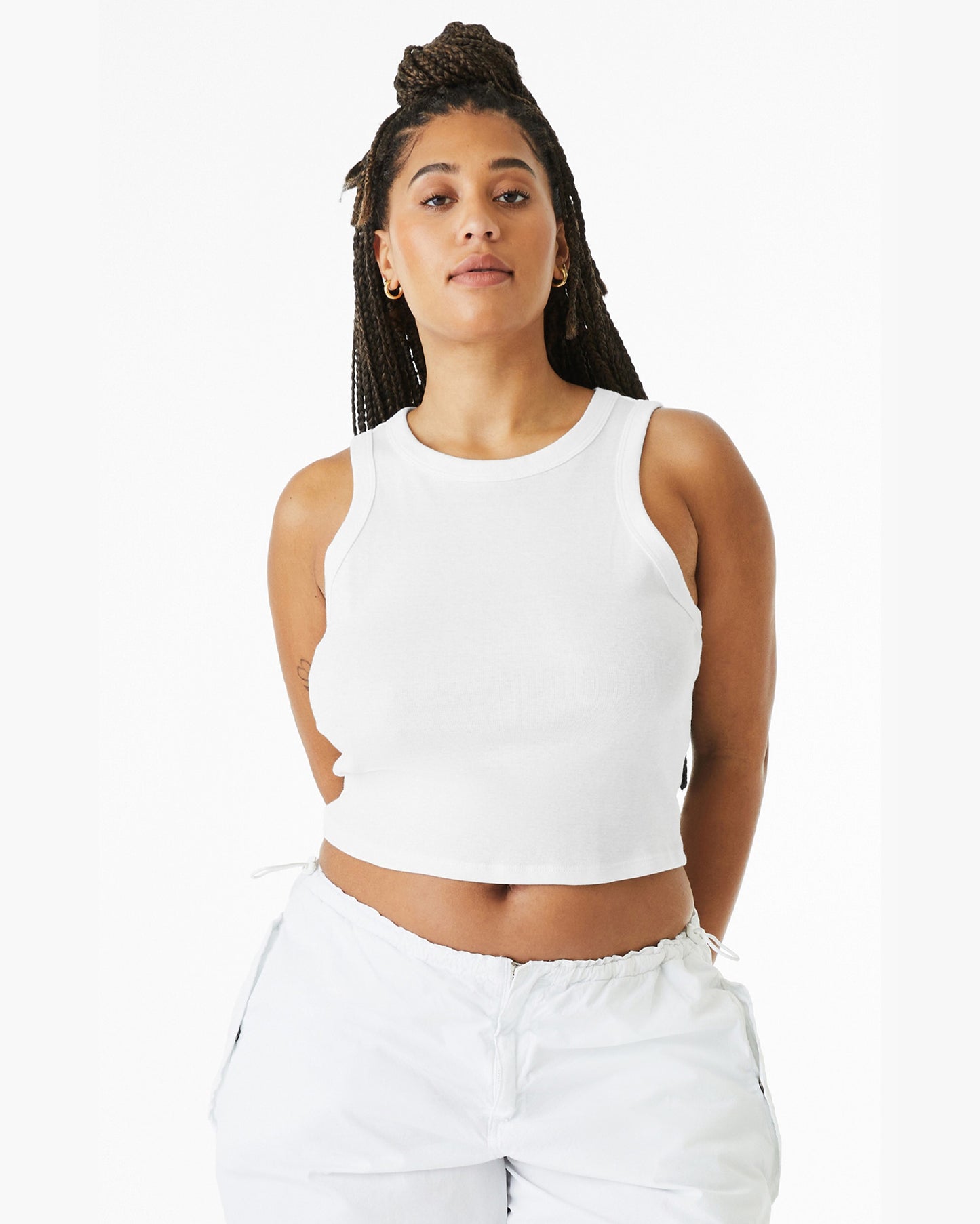 BELLA+CANVAS® 1019 Women's Micro Rib Racer Tank BL1019