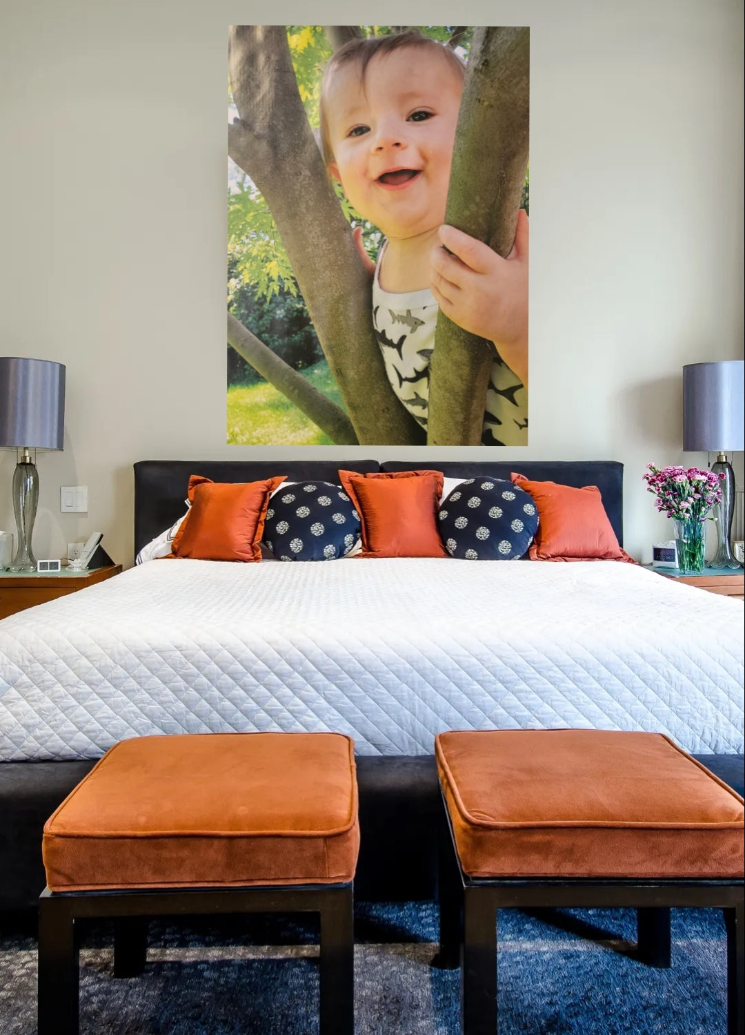 Banner Framed Photo - 43x43