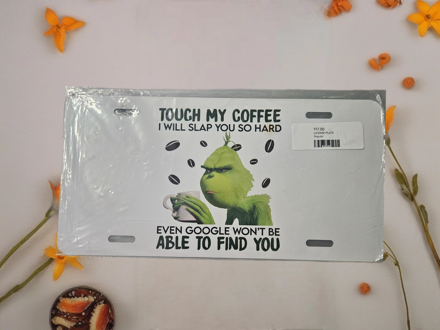 License Plate - Grinch