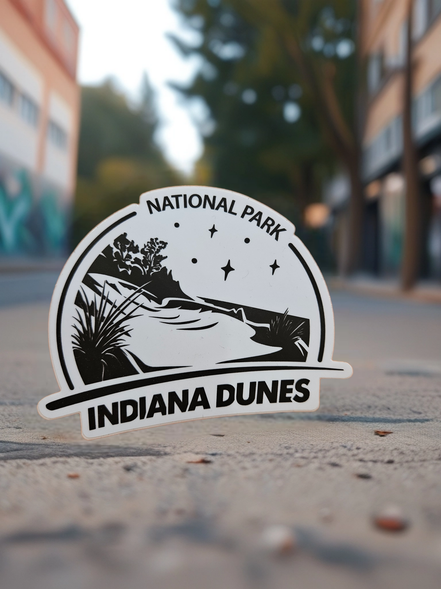 Die Cut Decal - Indiana Dunes