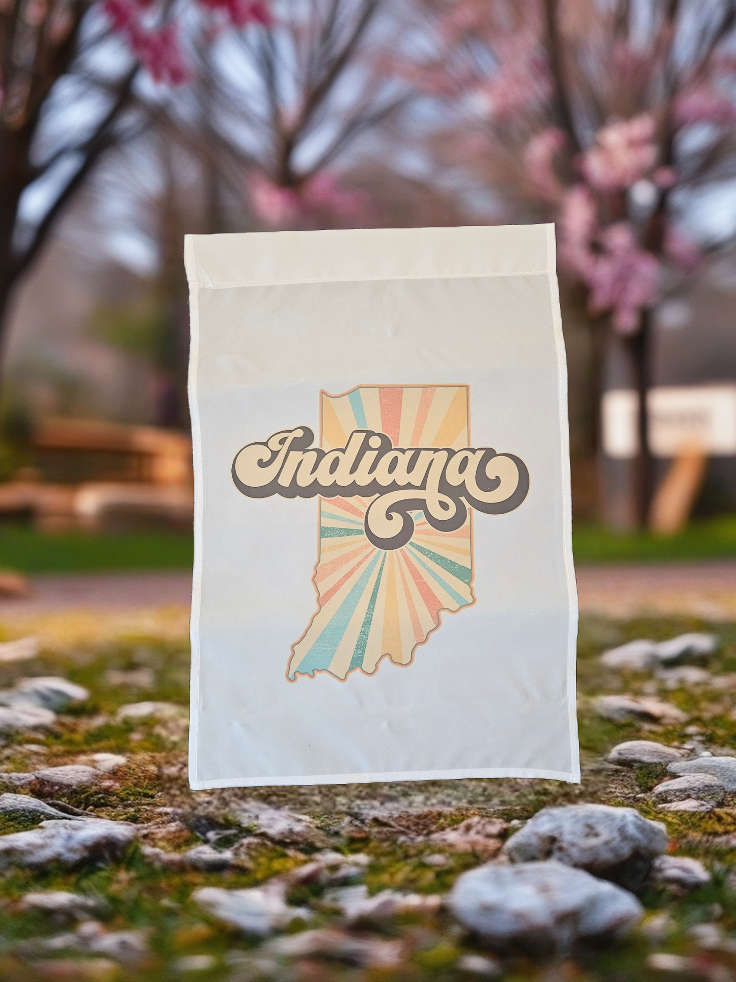 Garden Flag - "Retro" Indiana