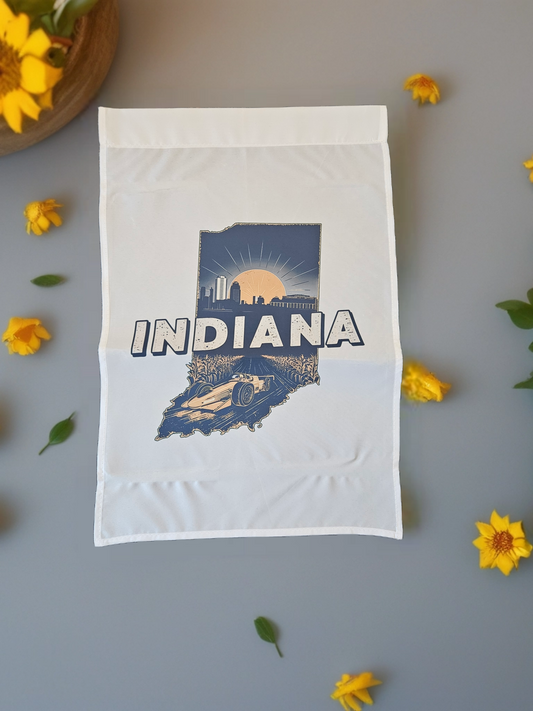 Garden Flag - Indiana State