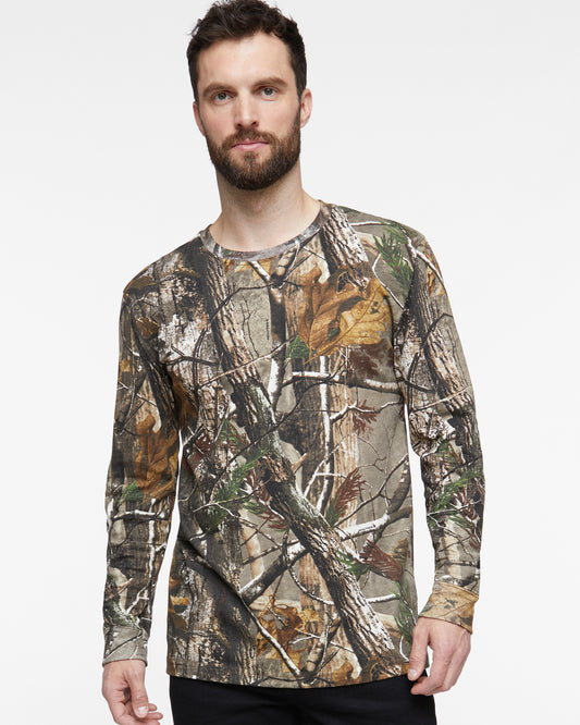 Code Five® 3981 Men's Realtree® Camo Long Sleeve Tee CD185