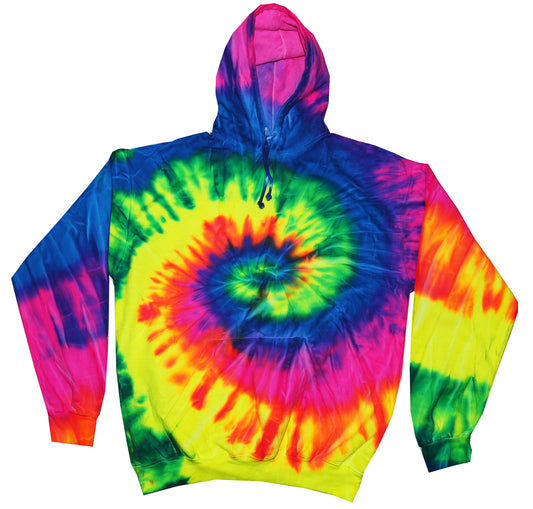 Youth Tie Dye Fleece Pullover